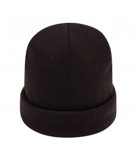 Mooie donkerbruine wintermuts (beanie)