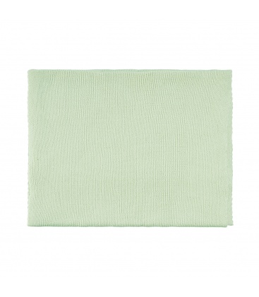 Gebreide groene sjaal