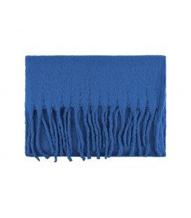 Blauwe winter sjaal