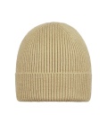 Zand kleurige winter beanie